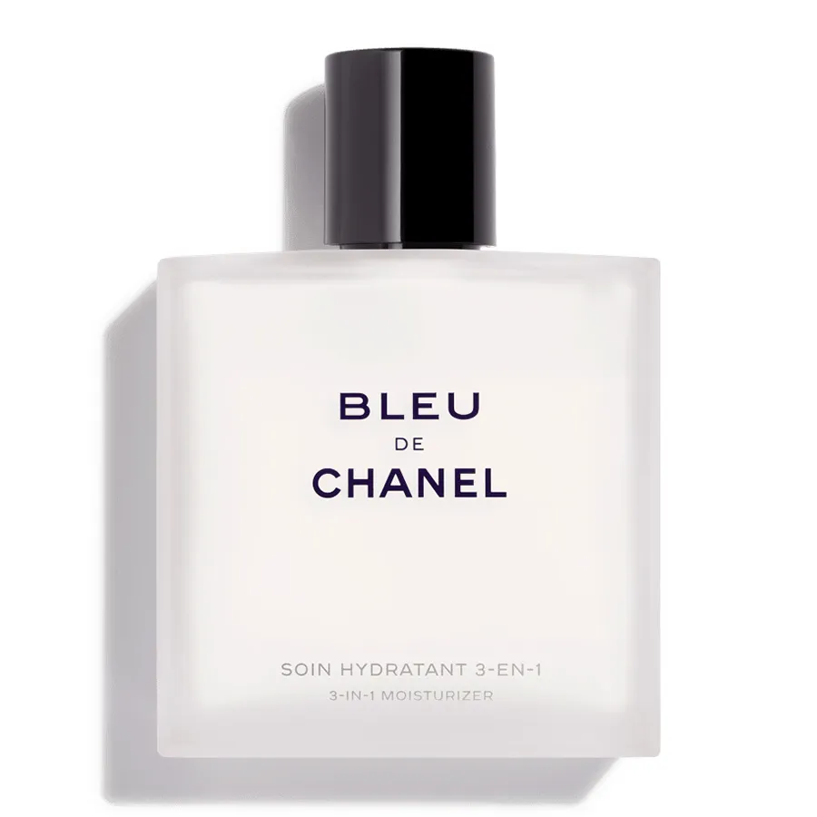 Mỹ phẩm Pháp - Kem Dưỡng Ẩm Sau Khi Cạo Râu Chanel Bleu De Chanel Soin Hydratant 3-IN-1 Moisturizer 90ml - Vua Hàng Hiệu