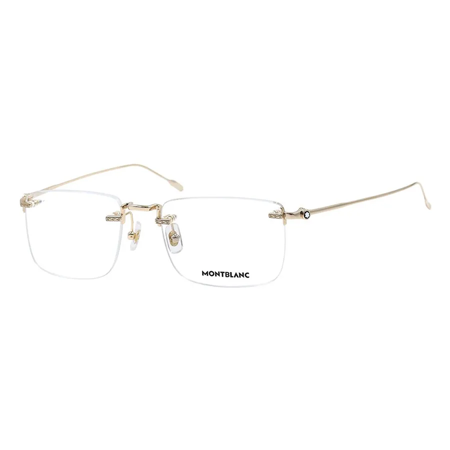 Kính mắt Vàng - Gọng Kính Nam Montblanc Eyeglasses MB0241O_002.J Màu Vàng - Vua Hàng Hiệu