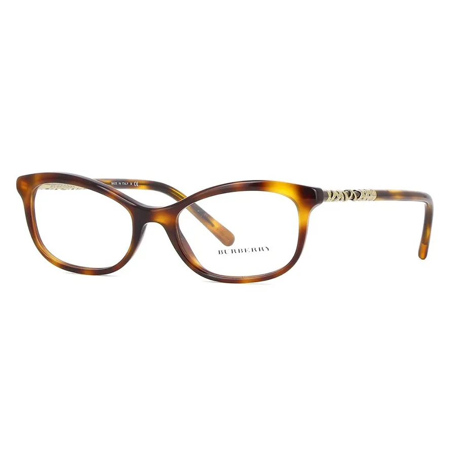 Kính mắt Havana đậm - Kính Mắt Cận Nữ Burberry Demo Rectangular Ladies Eyeglasses BE2231 3316 Màu Havana Đậm - Vua Hàng Hiệu