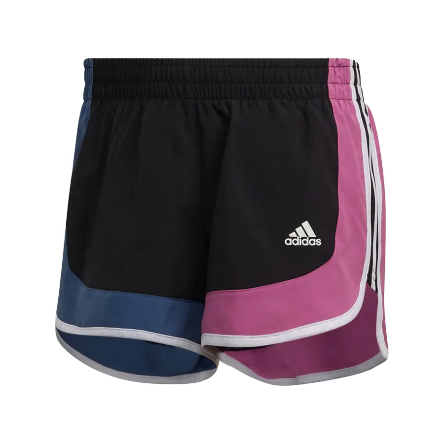 Thời trang Adidas Phối màu - Quần Short Nữ Adidas Marathon 20 Colourblock Running HL1453 Phối Màu Size 2XS 4in - Vua Hàng Hiệu