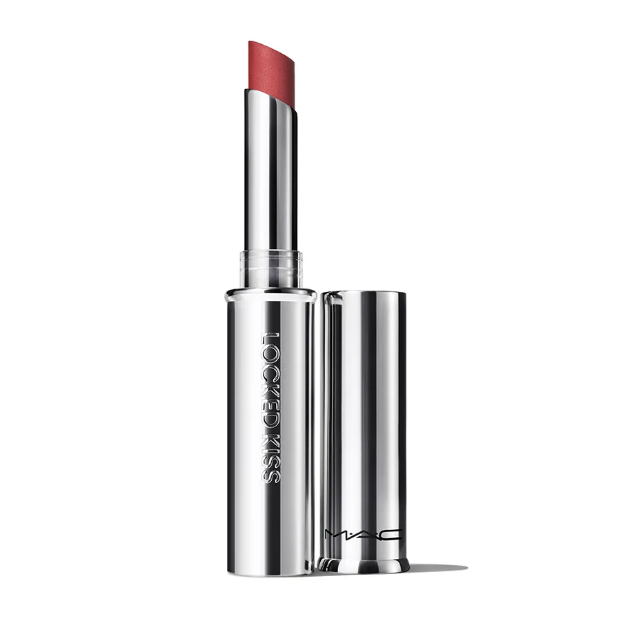 Son MAC Locked Kiss 24hr Lipstick 79 Coy Màu Hồng Gỗ
