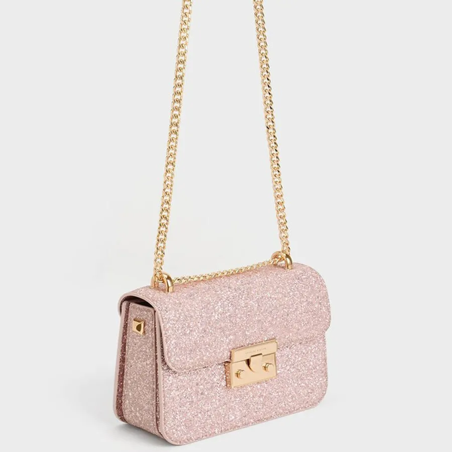 Ck2 Push Lock Shoulder Bag Charles Keith Allie Push-Lock Top