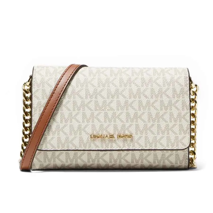 Smartphone Crossbody Bag Jet Set Travel Michael Kors Medium MICHAEL KORS  Jet Set Travel Medium Saffiano Leather Smartphone