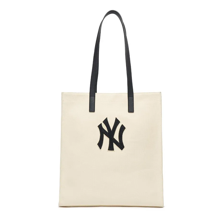 Túi xách Order - Túi Tote MLB Canvas Tote Bag New York Yankees 3AORM022N-50CRS Màu Trắng - Vua Hàng Hiệu