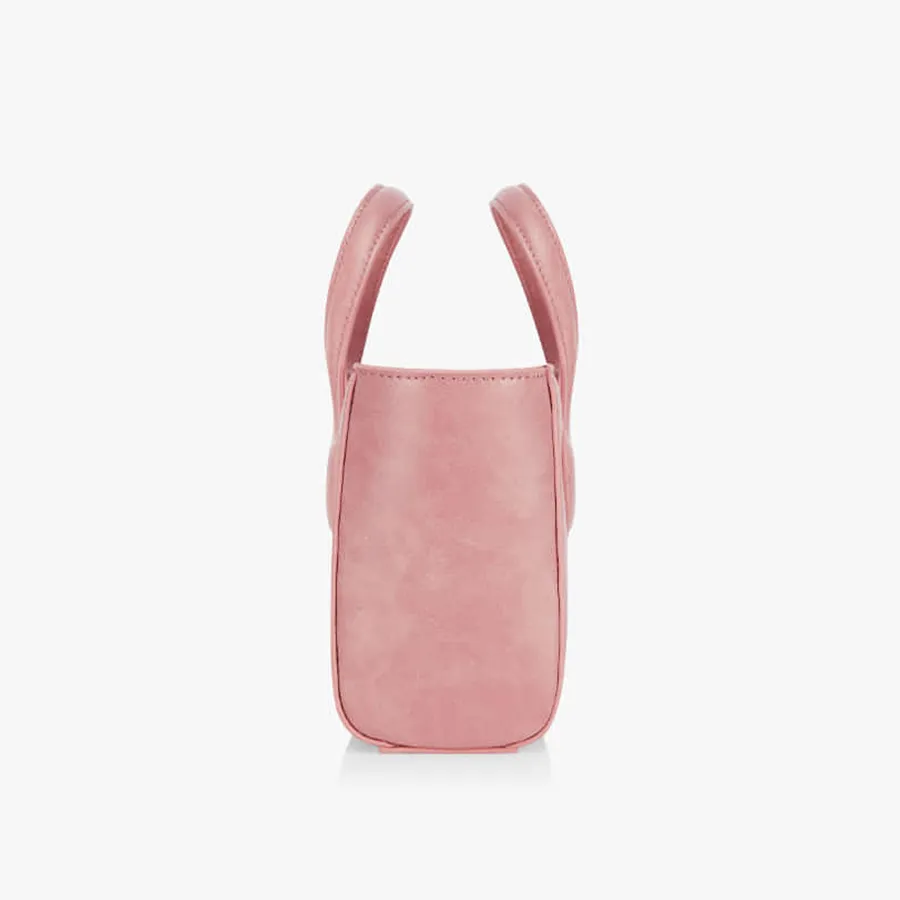 Túi Xách Tay Nữ Find Kapoor Heart Tote Bag 18 Crinkled Pink