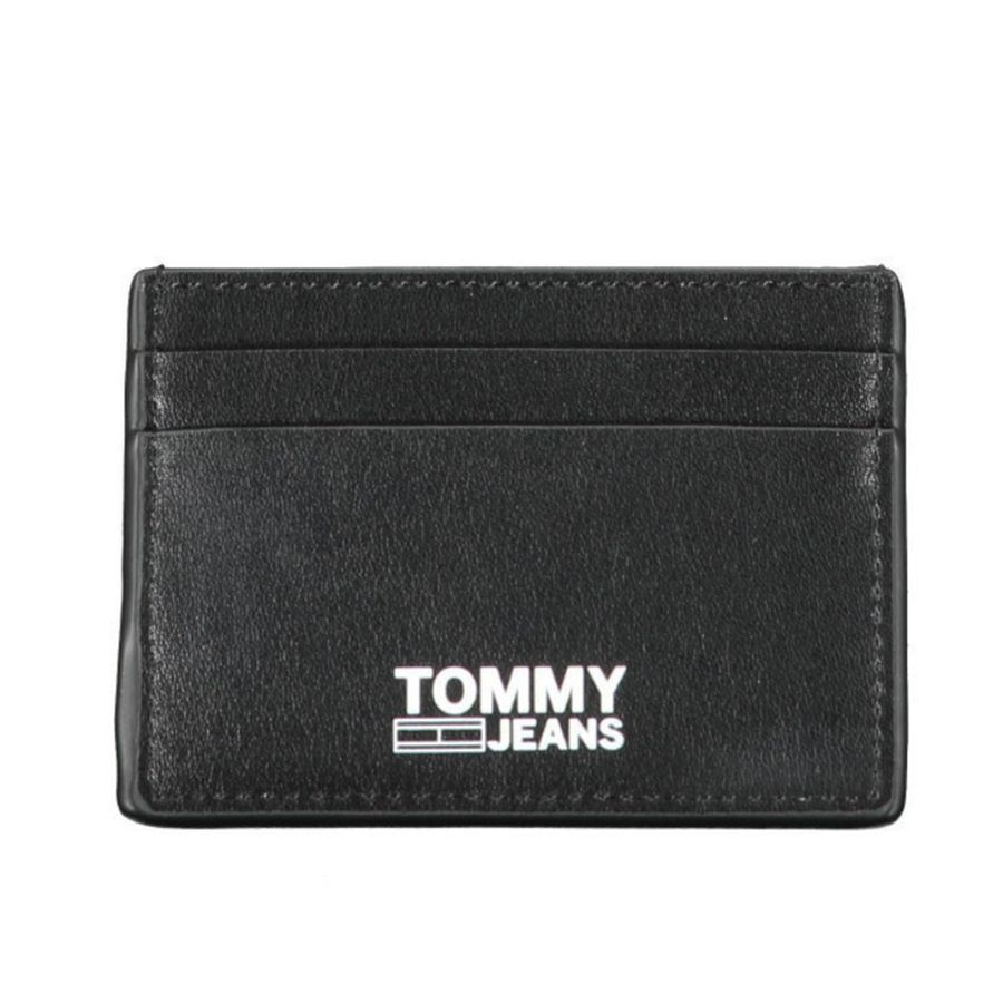 Ví Đựng Thẻ Nam Tommy Hilfiger Card Holder Wallet AM0AM07537 NERO BDS Màu Đen