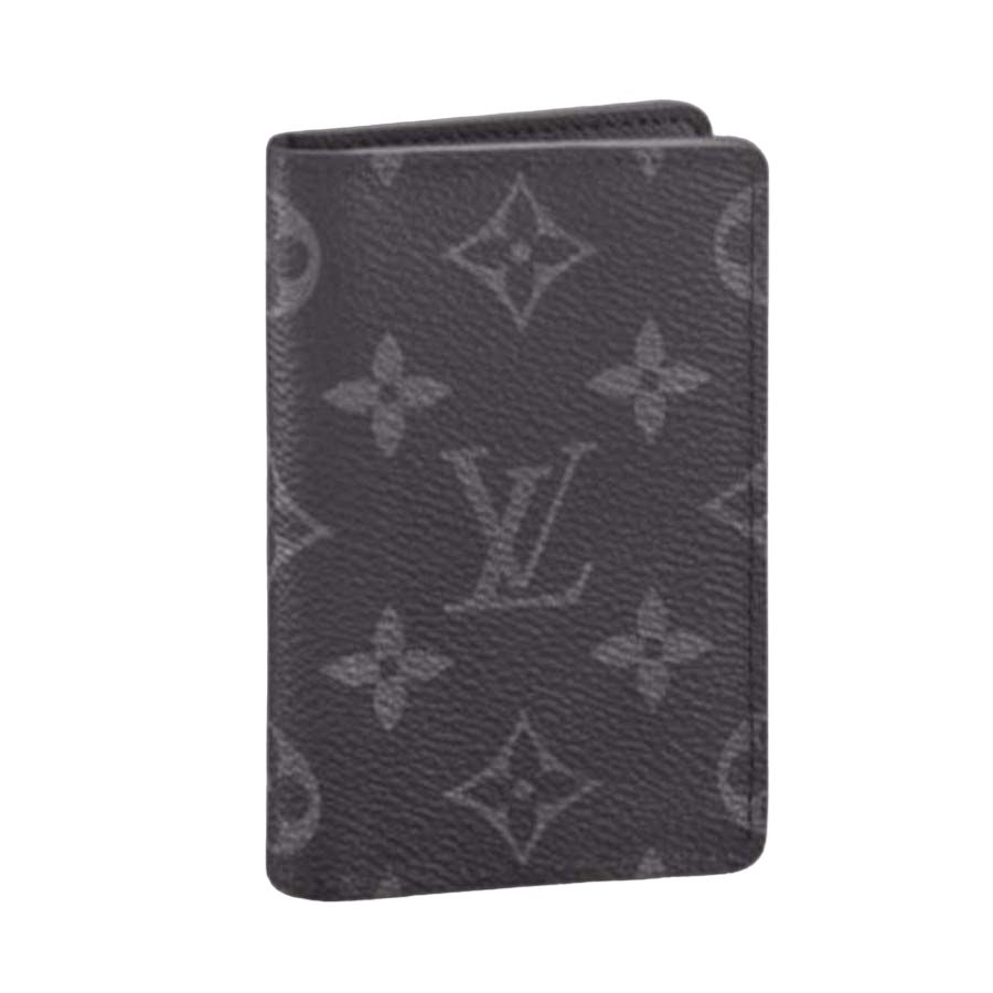 Ví Nam Louis Vuitton LV Pocket Organizer M61696 Màu Đen