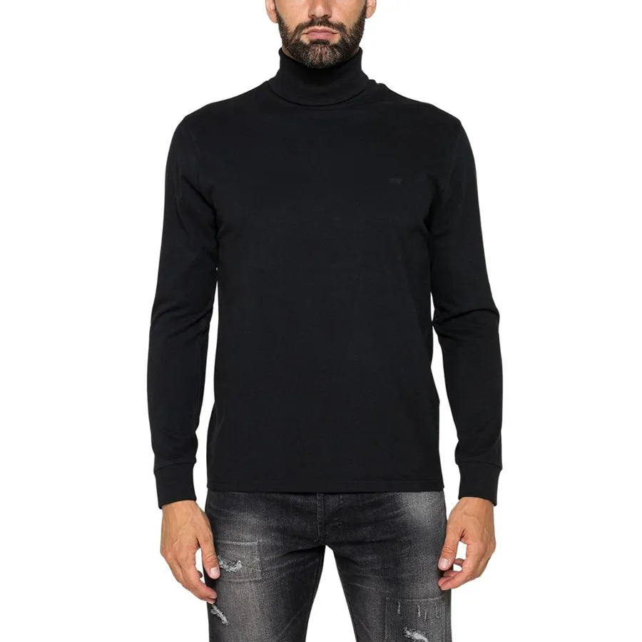 Thời trang - Áo Giữ Nhiệt Nam Carrera Jeans Longsleeve With High Neck 814B0052X_899 Màu Đen Size L - Vua Hàng Hiệu