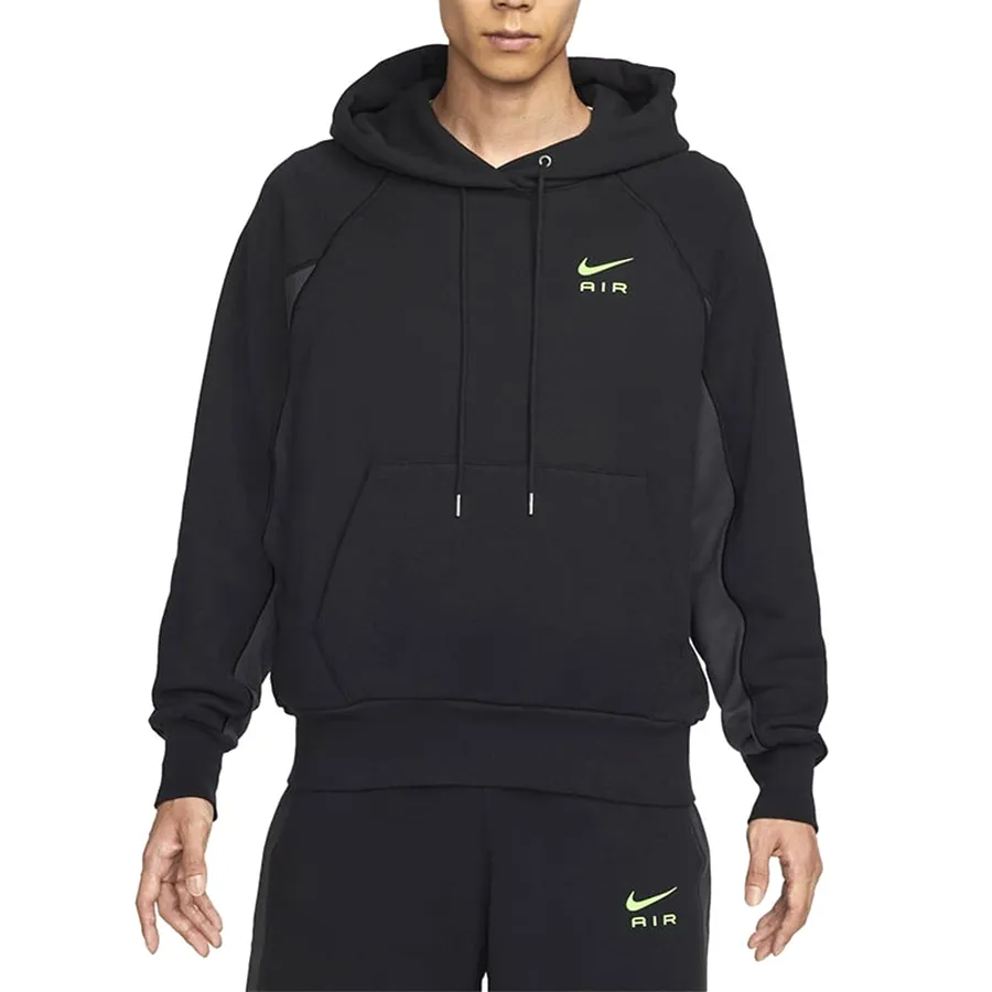 Thời trang Nike Áo Hoodie - Áo Hoodie Nam Nike Air DQ4208-010 Màu Đen - Vua Hàng Hiệu