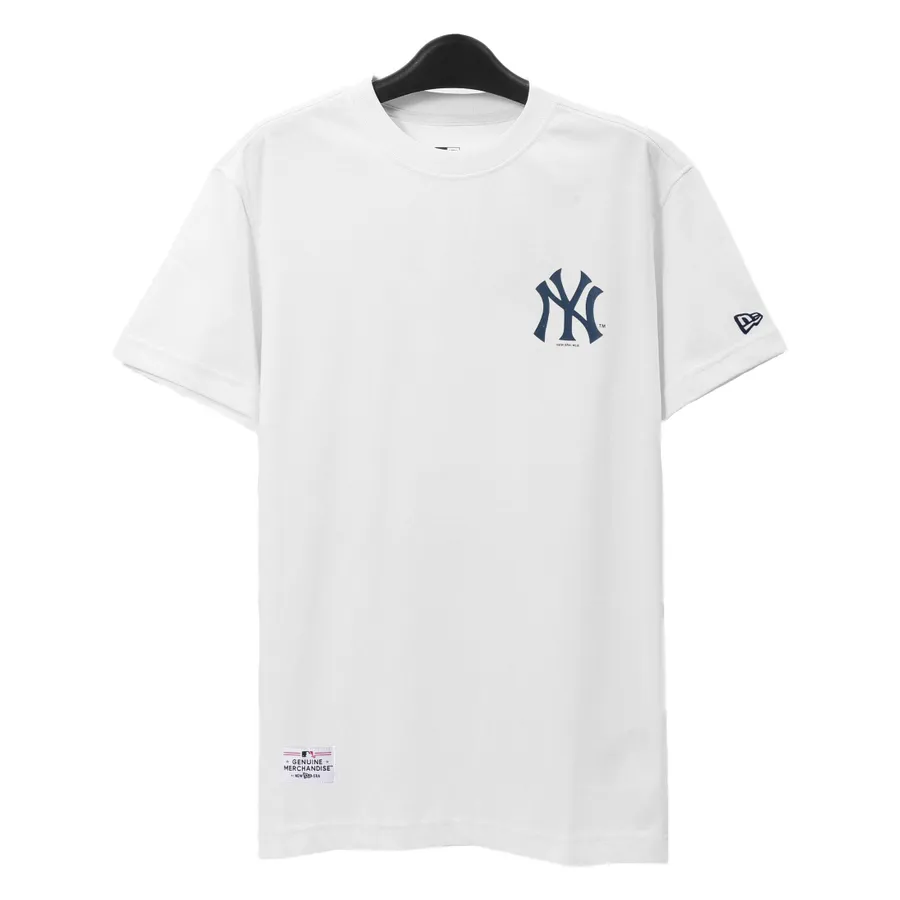 Áo Phông New Era x MLB New York Yankees Basic Logo T-Shirt Màu Trắng