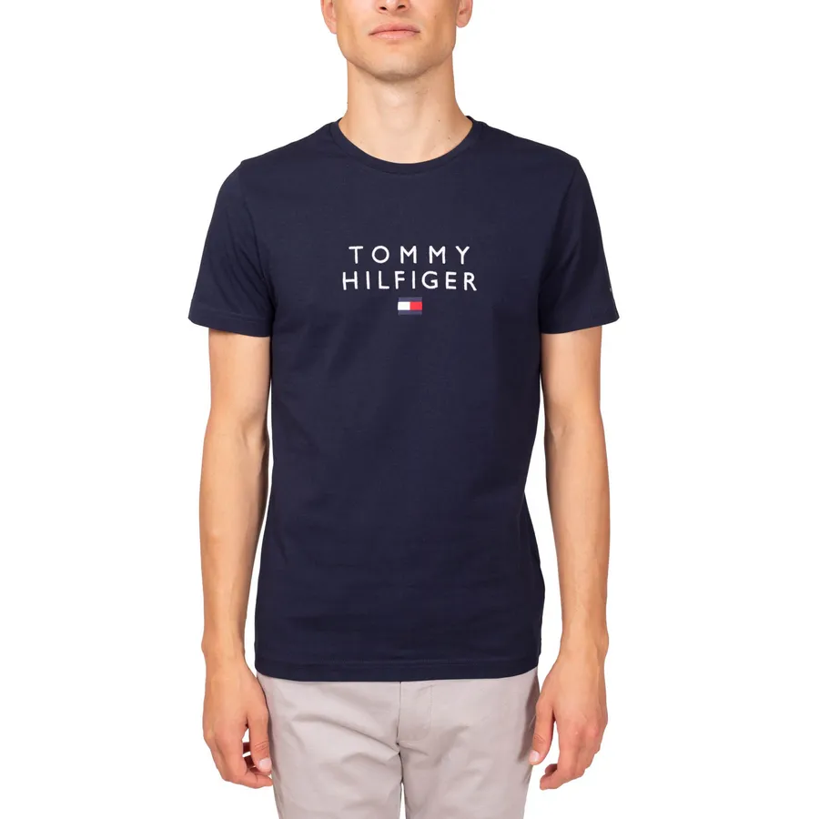 Áo Thun Nam Tommy Hilfiger 78j9617410 GD04 Màu Xanh Đen Size S