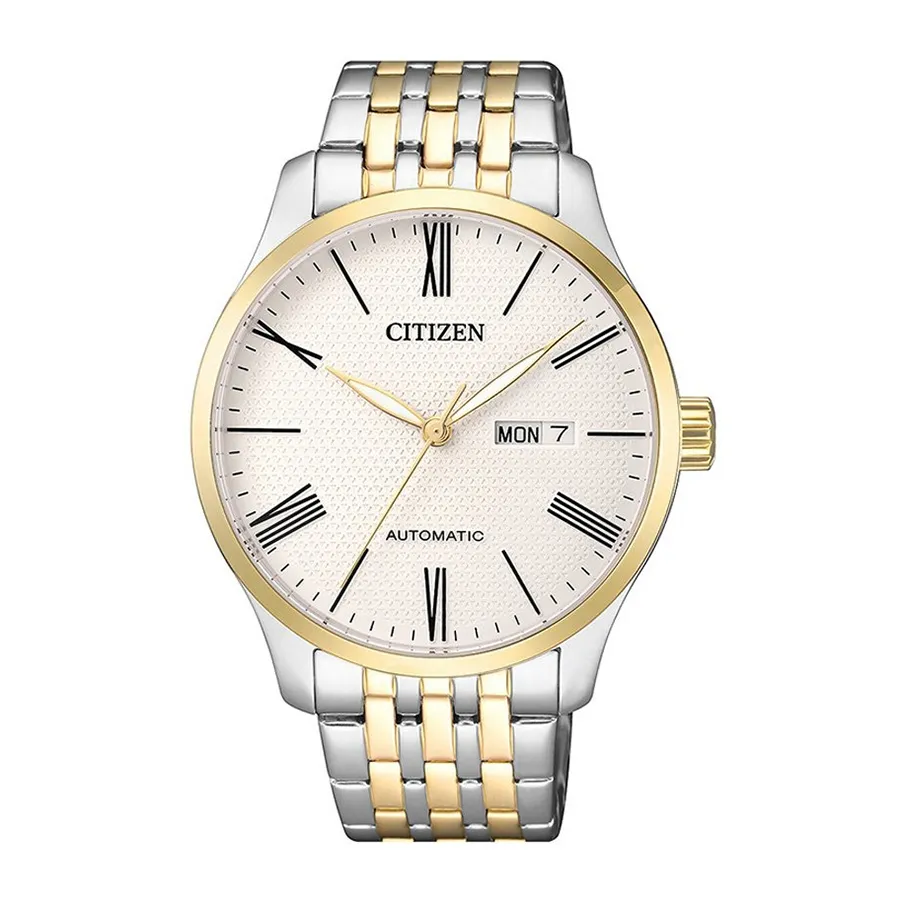 Đồng Hồ Nam Citizen&nbsp;Mechanical NH8354-58A Màu Demi (Vàng - Bạc)