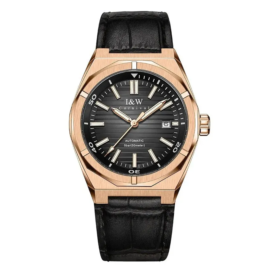 I&w Watch Carnival Watch Automatic Đồng Hồ Nam I&W Carnival
