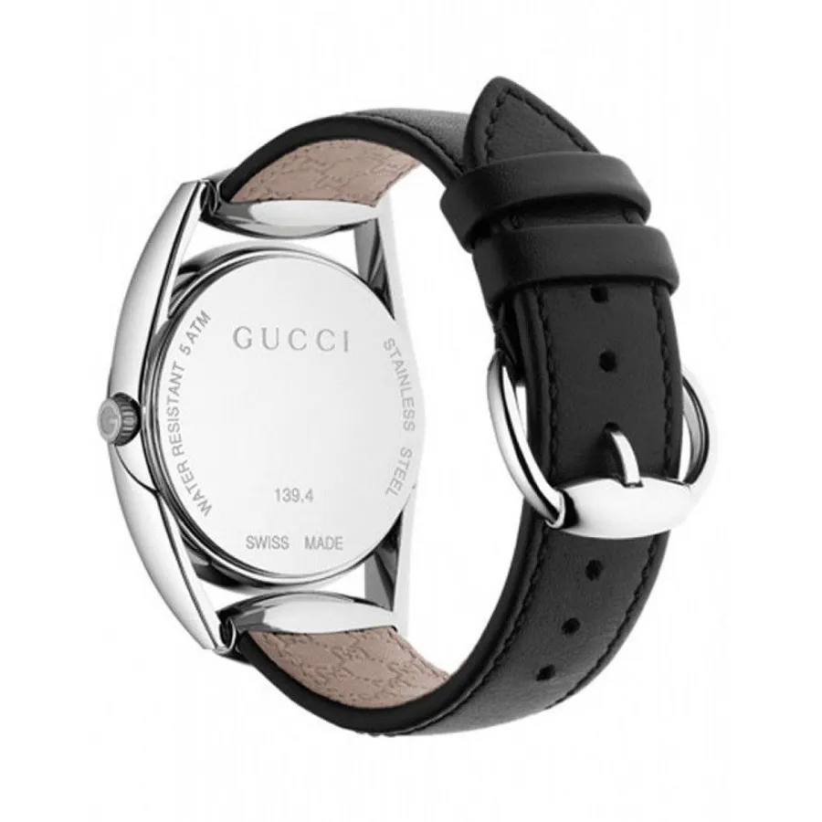 Đồng Hồ Nữ Gucci Horsebit Leather Watch YA139401 Màu Đen Vua