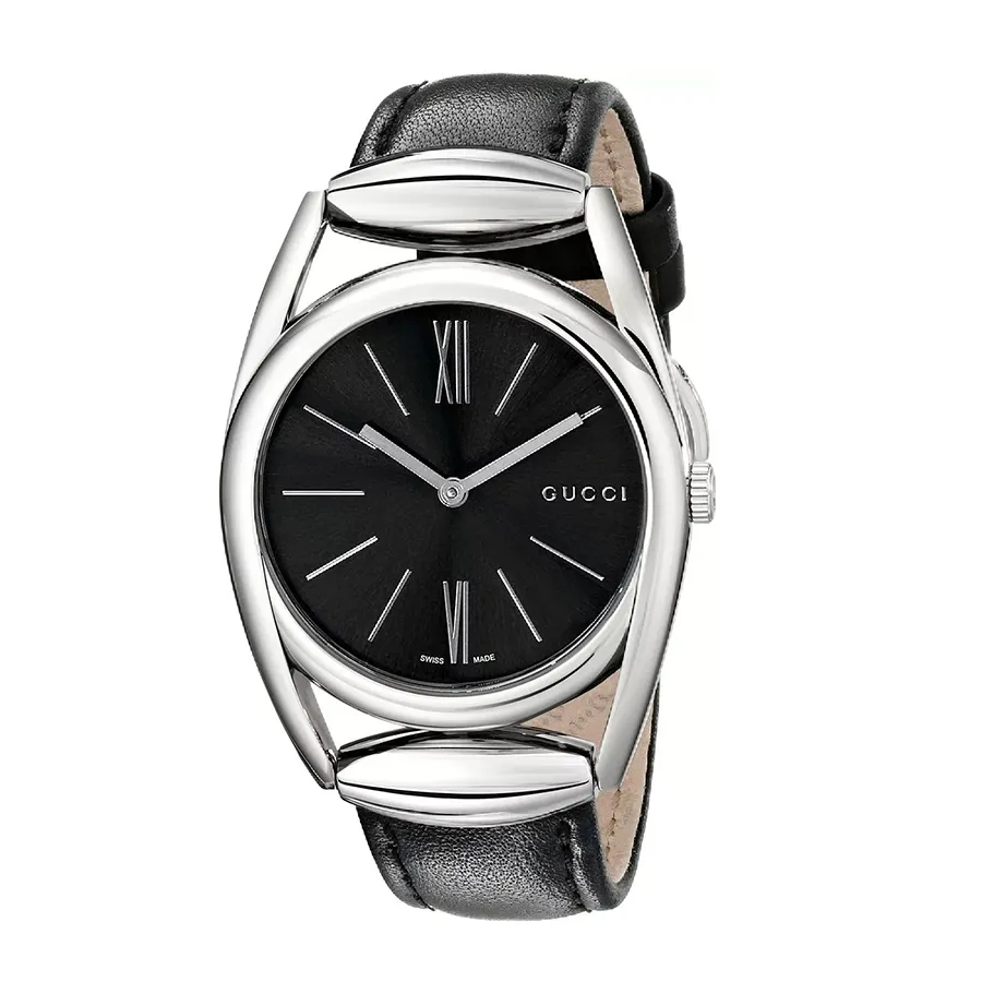 Đồng hồ Gucci - Đồng Hồ Nữ Gucci Horsebit Leather Watch YA139401 Màu Đen - Vua Hàng Hiệu
