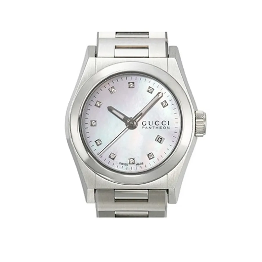 Đồng hồ Gucci - Đồng Hồ Nữ Gucci Pantheon Quartz Watch YA115503 Màu Bạc - Vua Hàng Hiệu