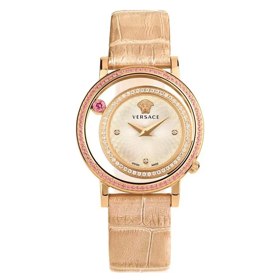 新品 Versace VDA020014 VENUS クオーツ 気が付い レディース