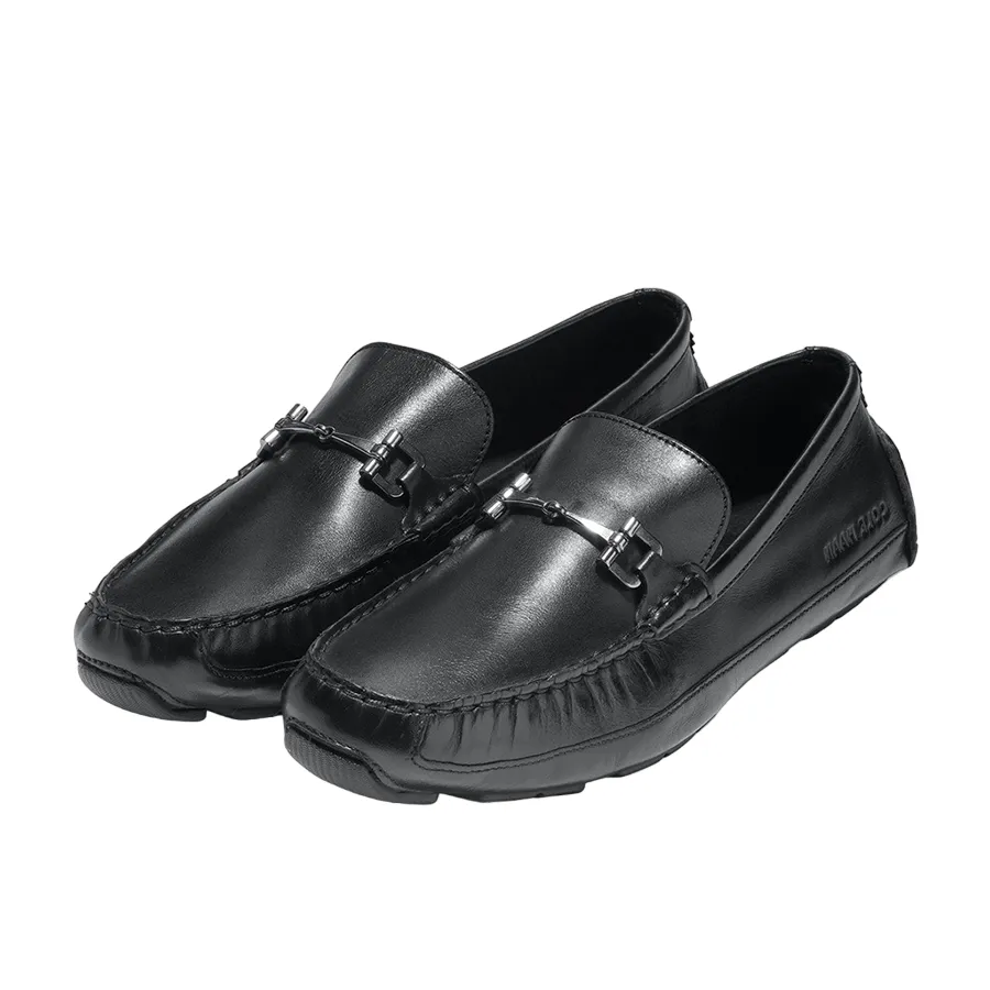 Cole Haan - Giày Lười Nam Cole Haan Wyatt Bit Driver Màu Đen Size 40 - Vua Hàng Hiệu