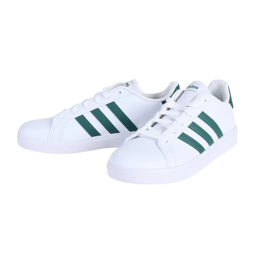Adidas Sneakers - Giày Sneaker Unisex Adidas Grand Court Lifestyle Lace Tennis IG4830 Sports Shoes Màu Trắng Xanh Size 36.5 - Vua Hàng Hiệu