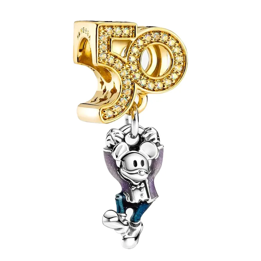 Walt Disney World New Disney Pandora Charms 2021 50th