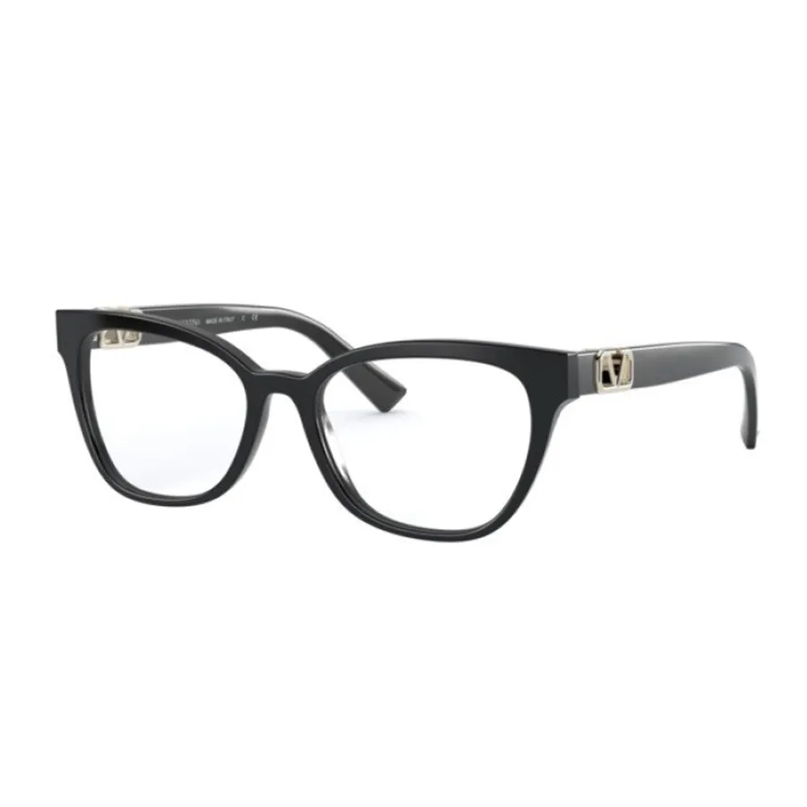Valentino - Kính Cận Nữ Valentino Eyeglasses Black VA 3049 5001 Màu Đen Size 51 - Vua Hàng Hiệu