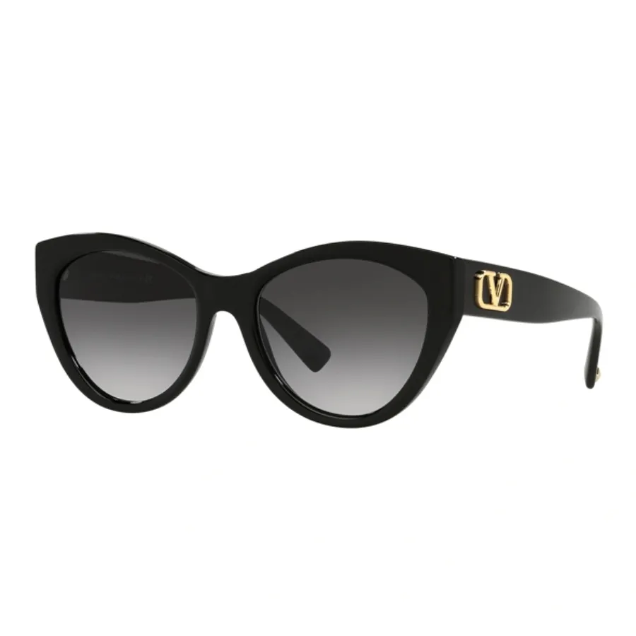 Valentino - Kính Mát Nữ Valentino Sunglasses Black VA 4109 50018G Màu Đen - Vua Hàng Hiệu
