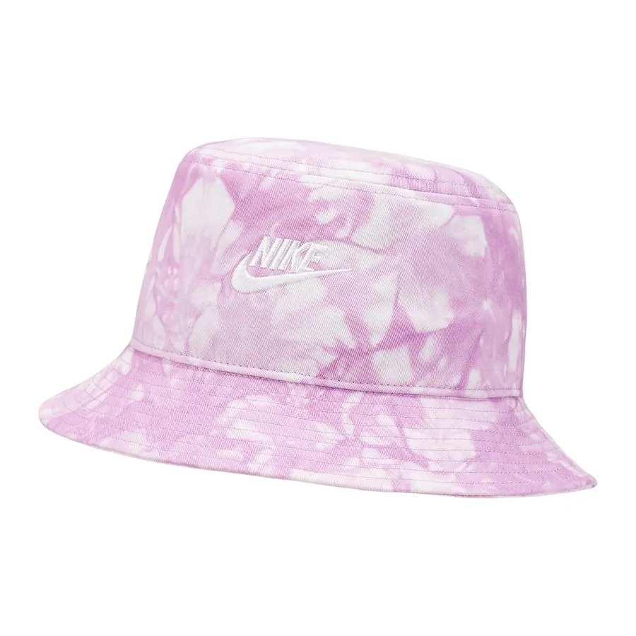 Mũ nón Nike - Mũ Nike Apex Tie Dye Bucket Hat FB5386-532 Màu Hồng - Vua Hàng Hiệu