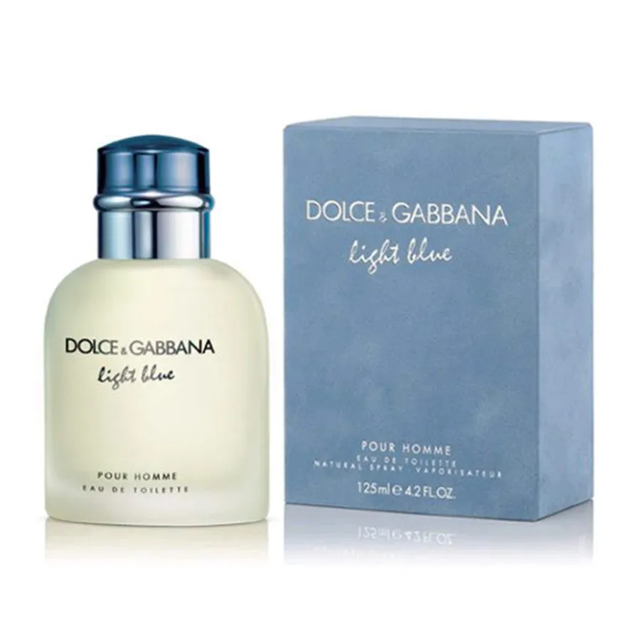 Nước hoa Citrus Aromatic - hương thơm cam, chanh, thảo mộc - Nước Hoa Nam Dolce & Gabbana D&G Light Blue Pour Homme EDT 125ml - Vua Hàng Hiệu