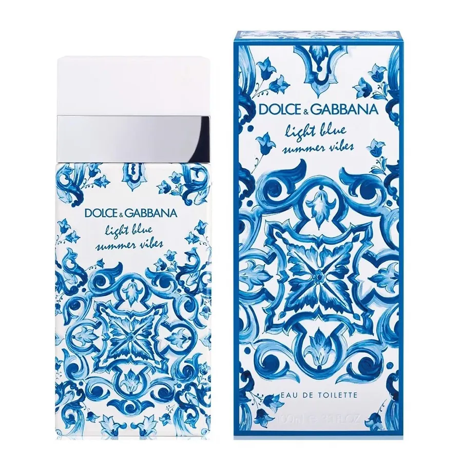 Nước hoa Ý - Nước Hoa Nữ Dolce & Gabbana D&G Light Blue Summer Vibes EDT 100ml - Vua Hàng Hiệu