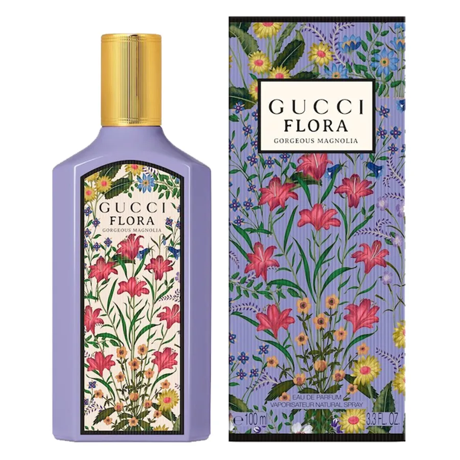 Nước hoa Gucci Eau de Parfum - Nước Hoa Nữ Gucci Flora Gorgeous Magnolia Eau De Parfum 100ml - Vua Hàng Hiệu