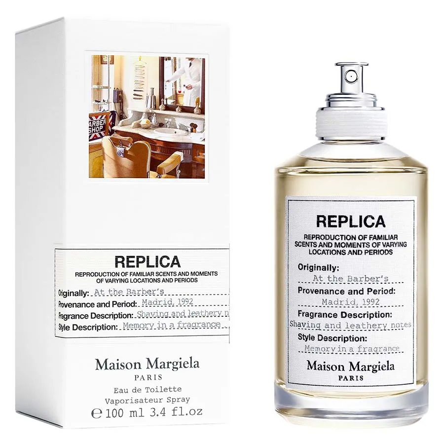 Nước hoa Pháp - Nước Hoa Unisex Maison Martin Margiela Replica At The Barber’s Eau De Toilett 100ml - Vua Hàng Hiệu