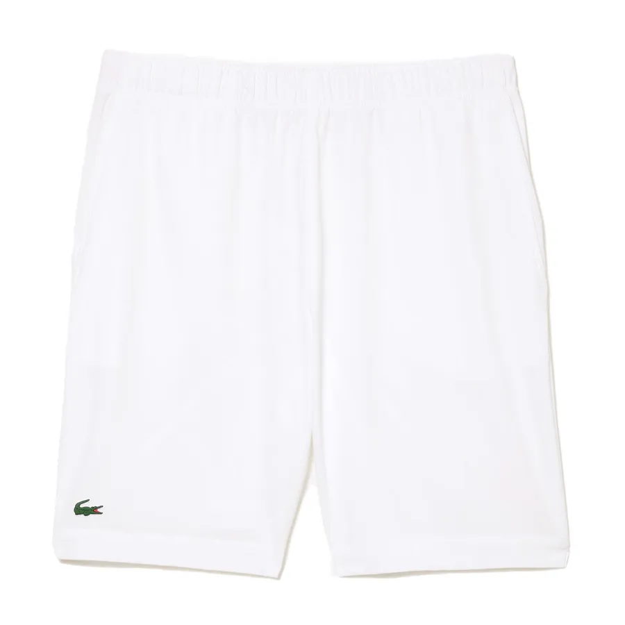 Thời trang 90% polyester, 10% elastane - Quần Short Lacoste Men's SPORT Tennis Fleece Shorts GH696151522 -PC05 Màu Trắng Size M - Vua Hàng Hiệu