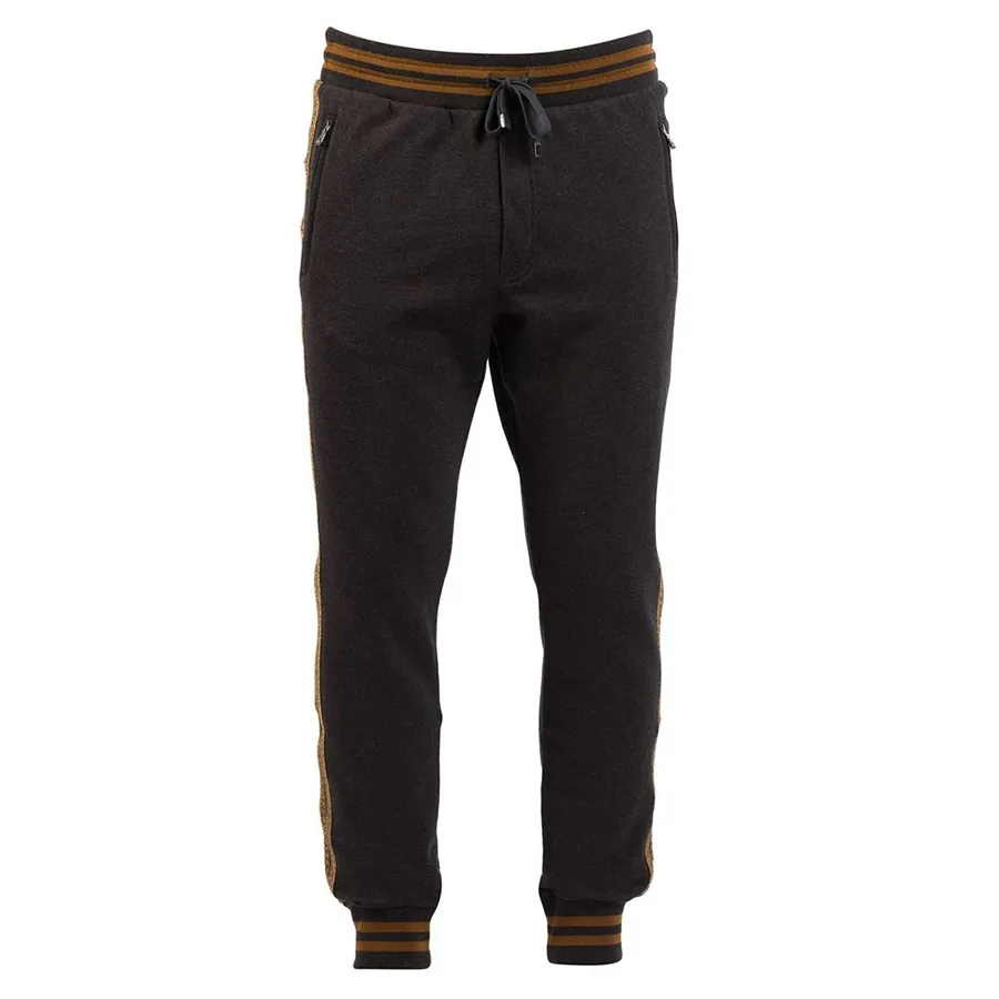 Dolce & Gabbana Quần nỉ - Quần Nỉ Nam Dolce & Gabbana D&G Joggers Màu Đen Size 44 - Vua Hàng Hiệu