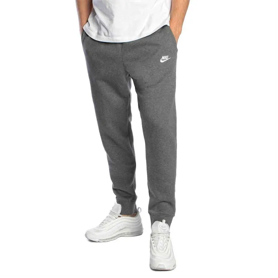 Thời trang Nam - Quần Nỉ Nam Nike Sportswear Club Fleece Joggers BV2671-071 Màu Xám Size M - Vua Hàng Hiệu