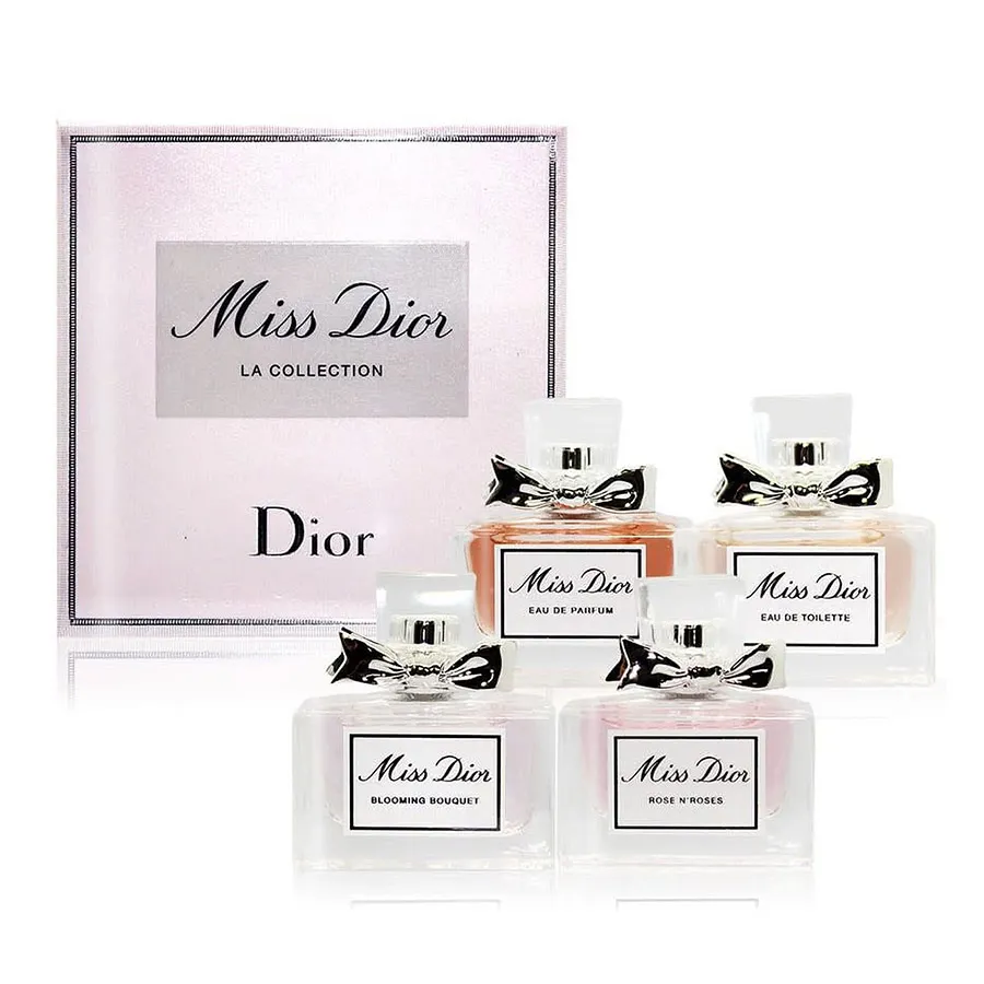 Set Nước Hoa Nữ Dior Mini Miss Dior La Collection 4 Món (4×5ml)