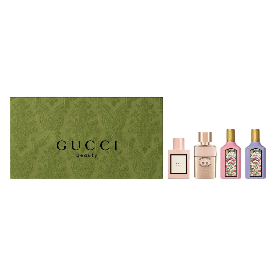 Set Nước Hoa Nữ Gucci Mini Discovery Kit Gift 4 Món Vua Hàng Hiệu