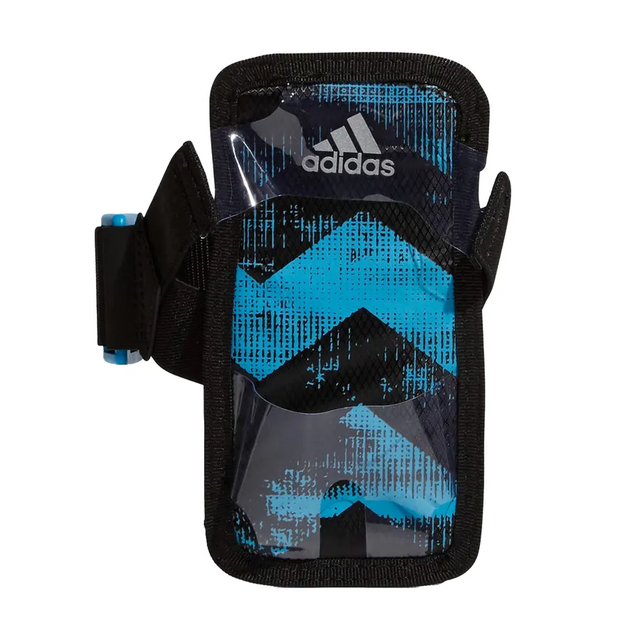 Túi xách Adidas Xanh Đen - Túi Đựng Điện Thoại Adidas Run Mobile Holder DT3776 Màu Xanh Đen - Vua Hàng Hiệu