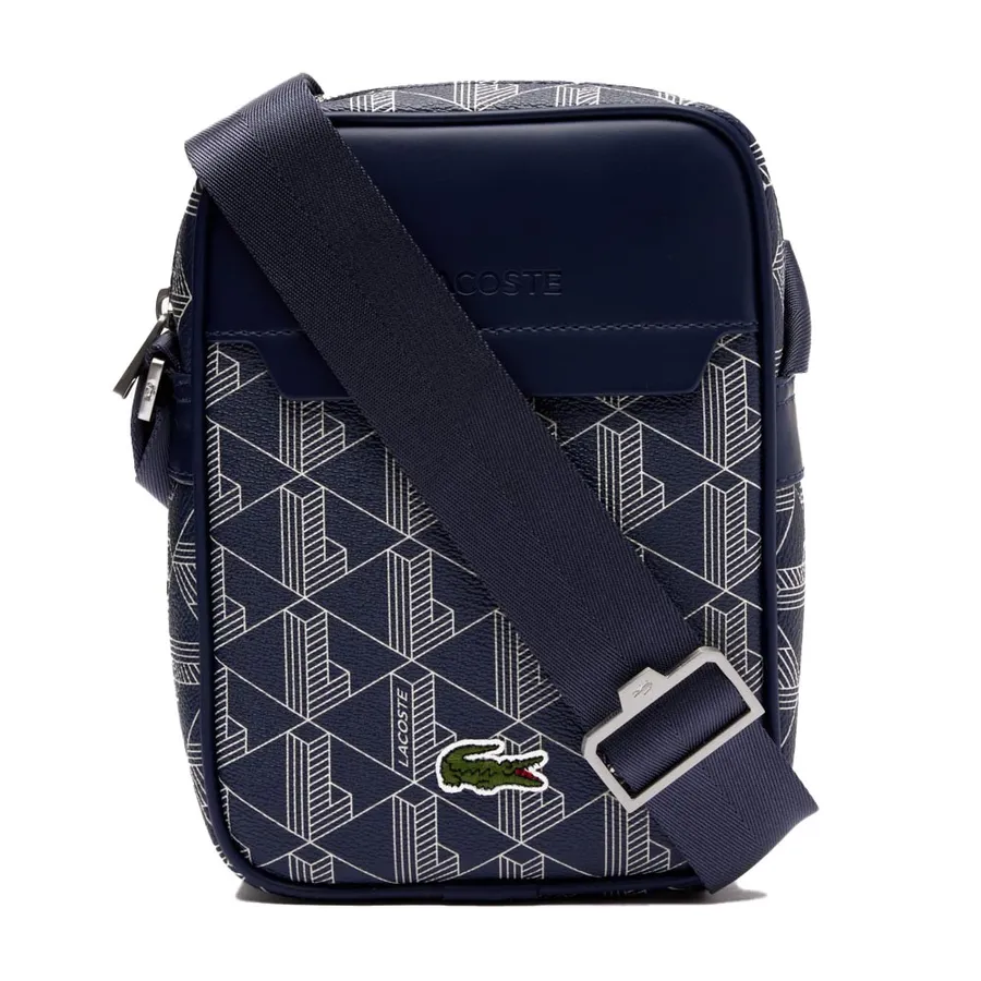 Túi xách Xanh navy - Túi Đeo Chéo Lacoste The Blend Seasonal NH4482BG Màu Xanh Navy - Vua Hàng Hiệu