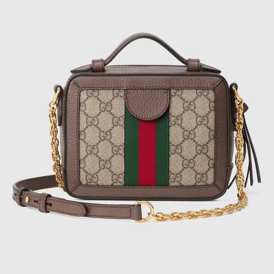 GUCCI バック グッチ クロマ〕ミディアム クロスボディバッグ ・ライム＆ブラック