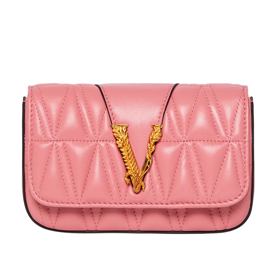 Túi xách Versace - Túi Đeo Chéo Nữ Versace Baguette Màu Hồng - Vua Hàng Hiệu