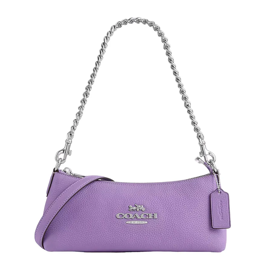 Túi Đeo Vai Nữ Coach&nbsp;Charlotte Shoulder Bag CL407 Màu Tím