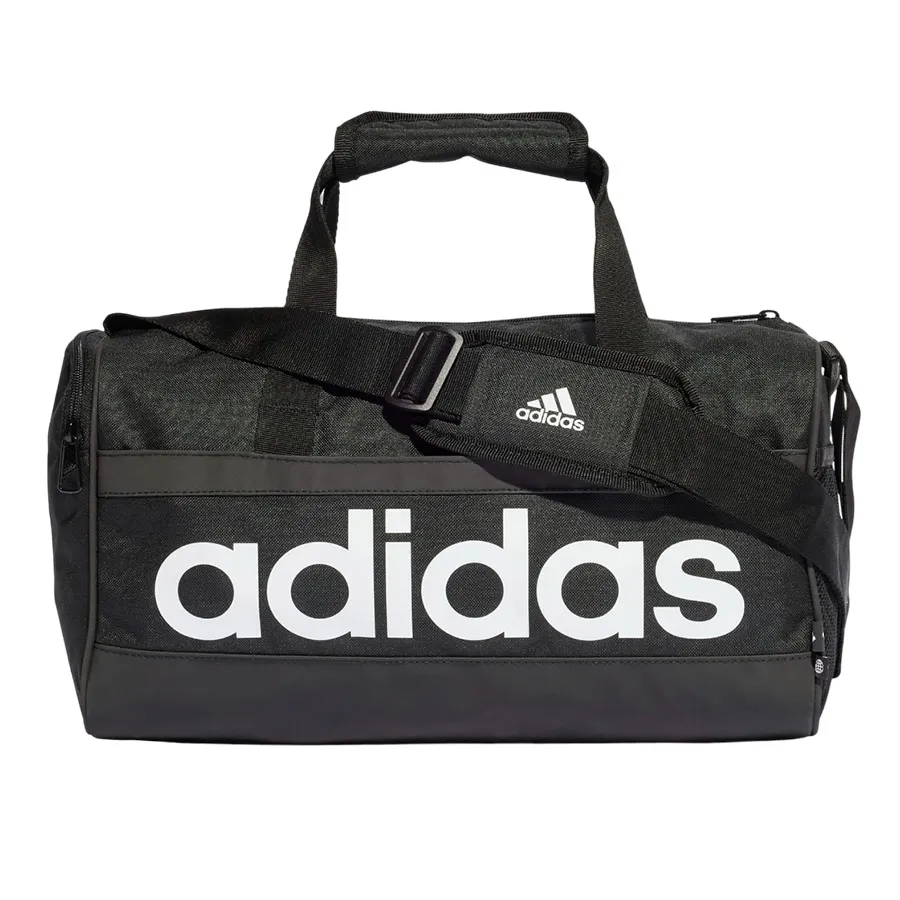 Túi xách Adidas Túi trống - Túi Trống Adidas Duffel Linear Essentials HT4744 Màu Đen - Vua Hàng Hiệu