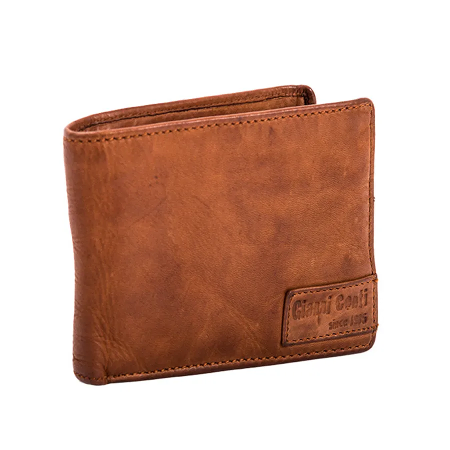 Ví Nam Gianni Conti 4207111 Màu Nâu Vua Hàng Hiệu