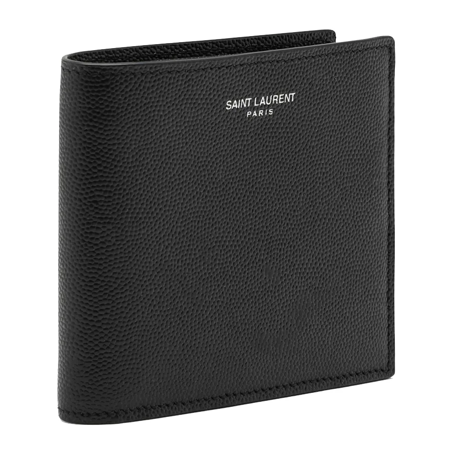 Ví Nam Yves Saint Laurent YSL Black East/West Wallet Màu Đen N-HM