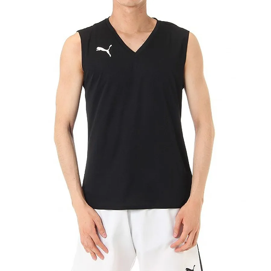 Thời trang Puma Mã giảm giá - Áo Ba Lỗ Nam Puma Men's Soccer Futsal Sleeveless 655277 Màu Đen Size S - Vua Hàng Hiệu