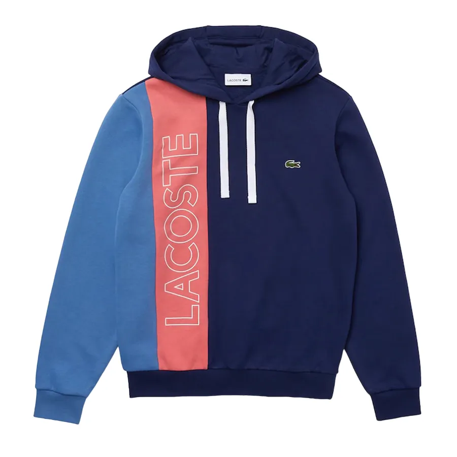 Áo Hoodie Lacoste Hooded Lettered Colourblock Fleece SH0178-51-UN4 Phối Màu Size 4