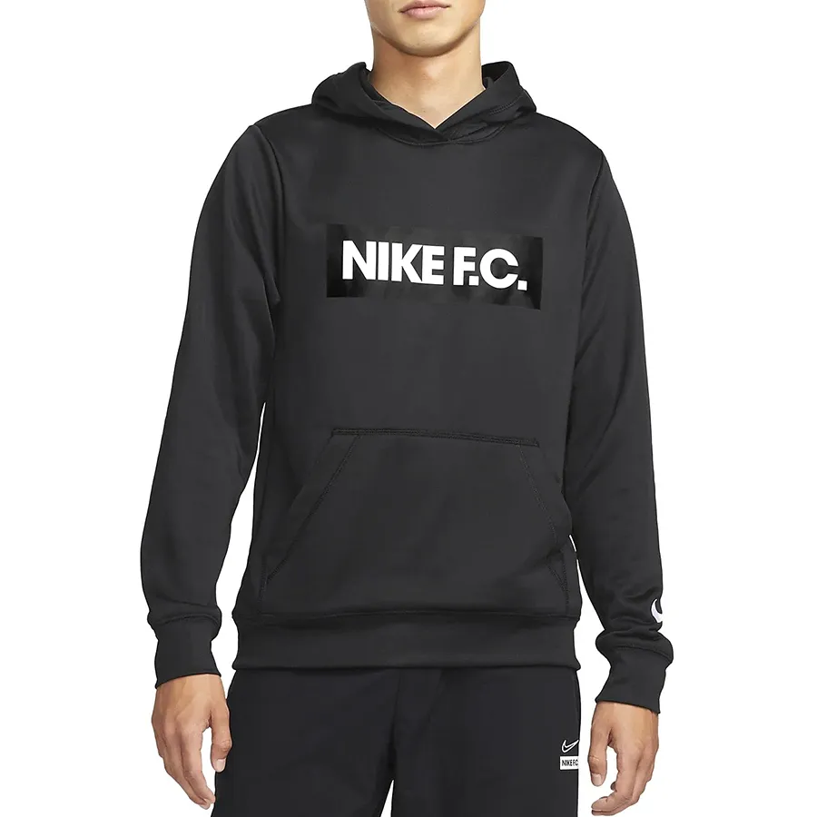 Thời trang Nike Áo Hoodie - Áo Hoodie Nam Nike F.C Men's Football Hoodie DC9076-010 Màu Đen - Vua Hàng Hiệu