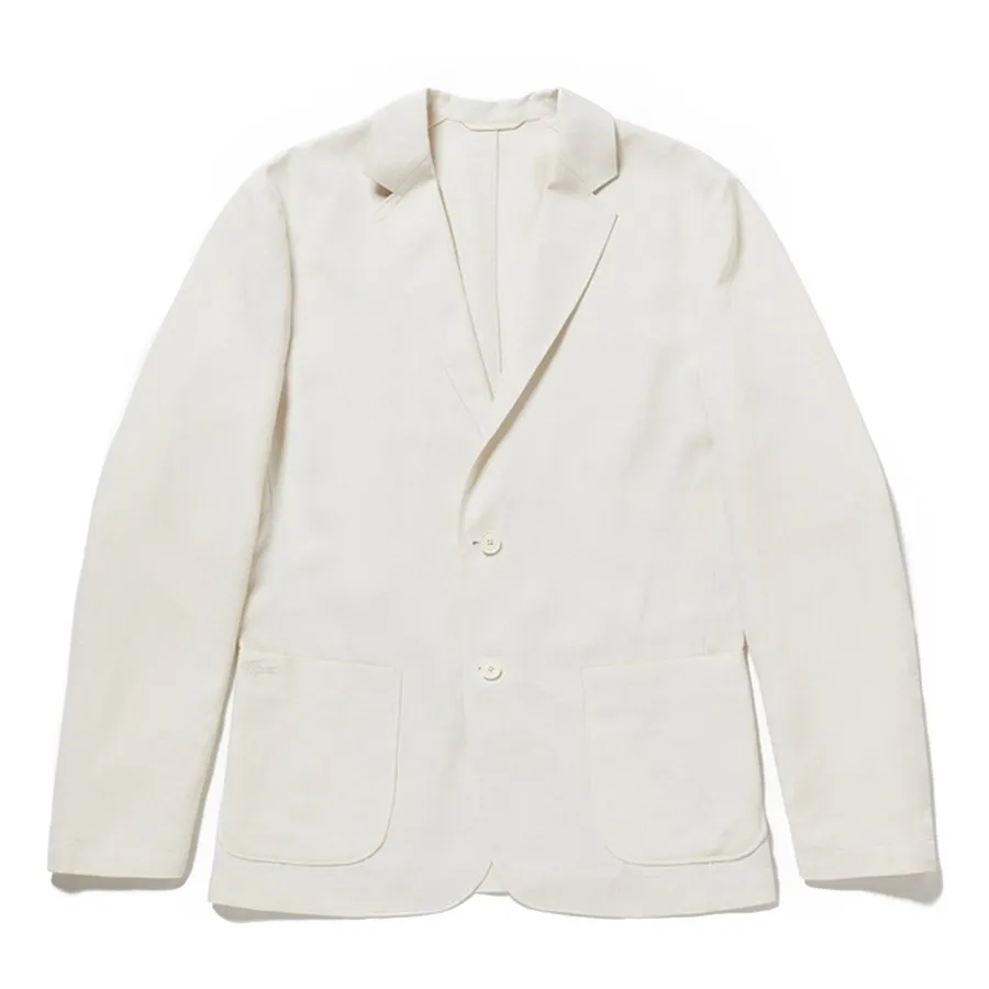 Thời trang Trắng kem - Áo Khoác Blazer Lacoste Men's Jacket VH733EL 056 Màu Trắng Kem Size 50 - Vua Hàng Hiệu