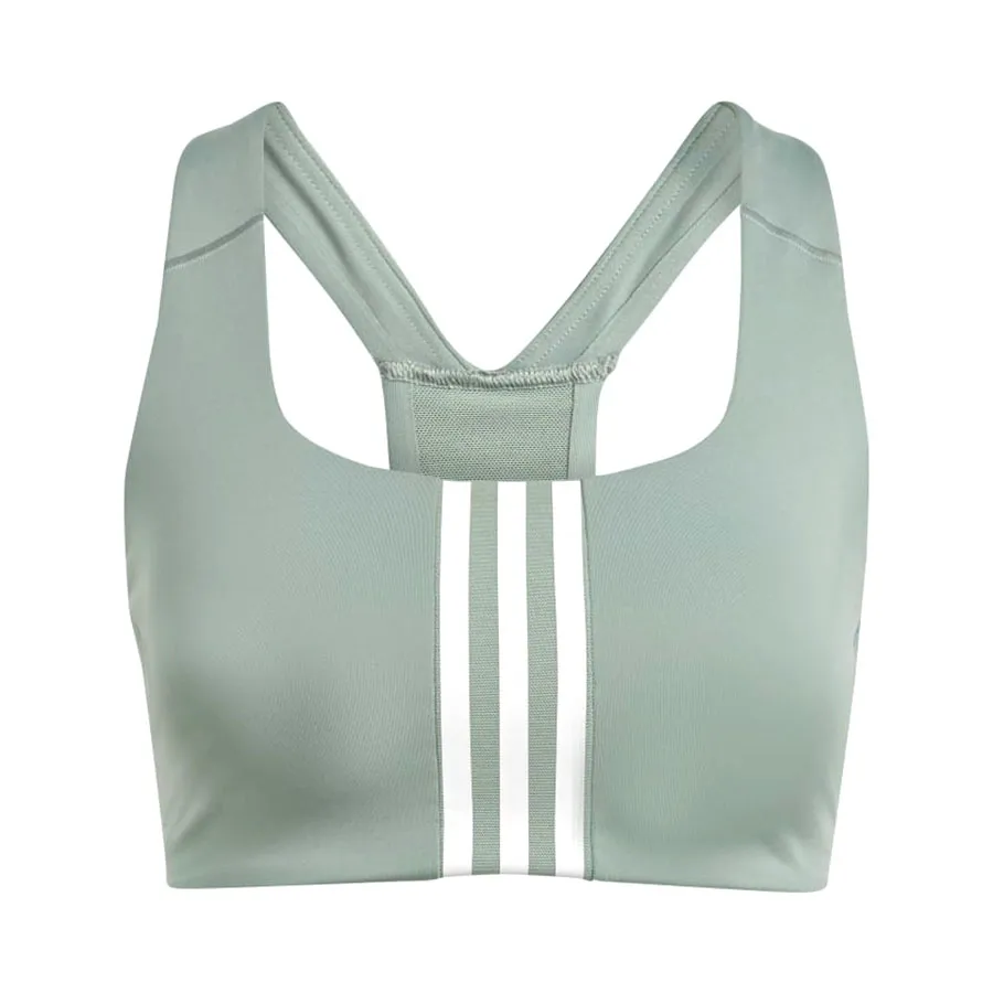 Thời trang Vải dệt - Áo Ngực Thể Thao Adidas Powerimpact Training Medium Support Bra HS2880 Màu Xanh Pastel Size AXSB - Vua Hàng Hiệu