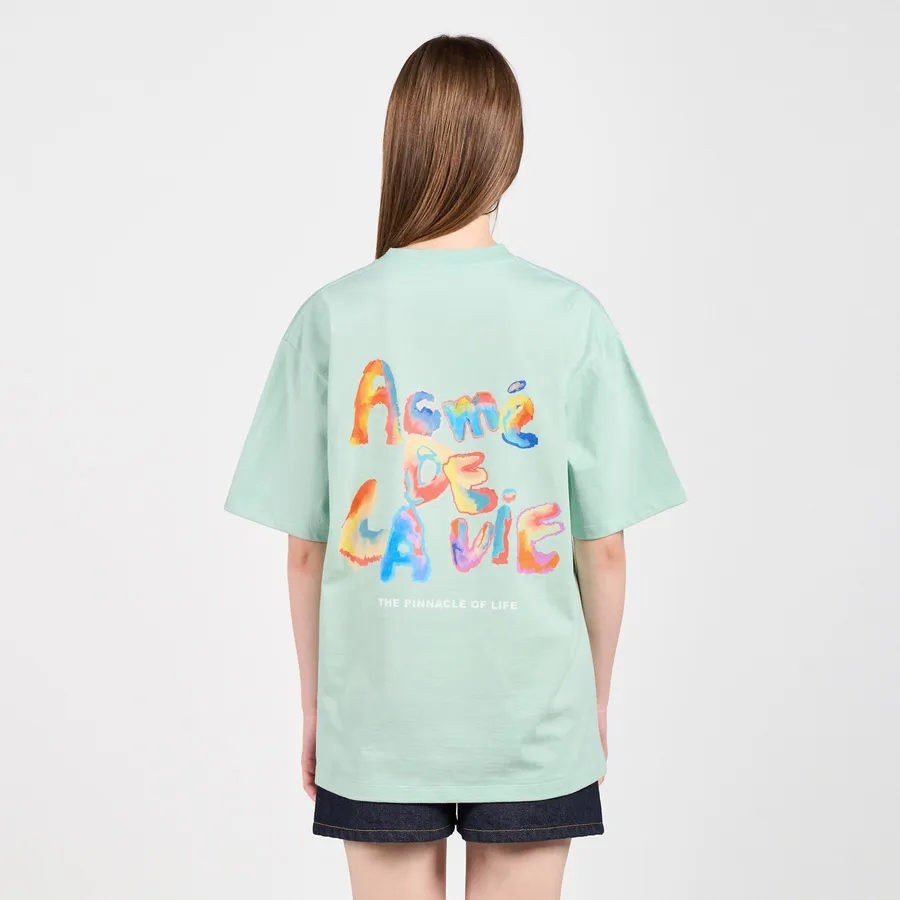 Áo Phông Acmé De La Vie ADLV Gradation Crayon Logo Short